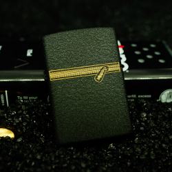 Zippo 236 Đen Nhám Khắc Khóa Zippo - Mã SP: ZPC2510