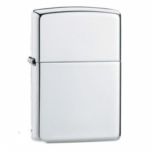 Zippo 26 - bật lửa zippo chính hãng bạc nguyên khối trơn bóng vỏ dày