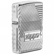 Zippo 29672 – Zippo Armor Multicut Bolts and Flame High Polish Chrome