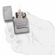 Zippo 29672 – Zippo Armor Multicut Bolts and Flame High Polish Chrome