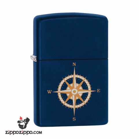 Zippo 29918 - Compass design navy matte