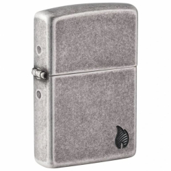 Zippo 46399 – Zippo Armor® Deep Carved Flame Antique Silver - Mã SP: ZPC4283