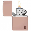 Zippo 46401 – Zippo Armor® Deep Carved Flame High Polish Rose Gold