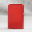 Bật Lửa Zippo Sơn Màu Đỏ Ánh Kim - Logo Zippo SKU 49475ZL – Zippo Metallic Red Zippo Logo