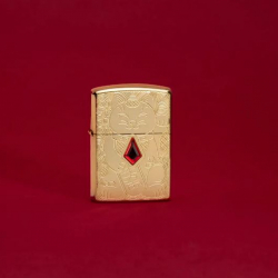 Zippo 49802 Thiết Kế Mèo Thần Tài  Armor® Đồng Nguyên Khối - Mã SP: ZPC4050 