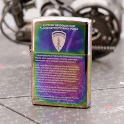 Zippo 7 Mầu Khắc  Tuyên Ngôn Thế Chiến 2 - Mã SP: ZPC1695