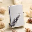ZIPPO Angel's Wing's xuất hàn phiên bản màu bạc dòng Limited Edition XIX