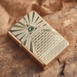 Zippo Armor khắc  biểu tượng của Kim tự tháp Ai Cập gắn Viên pha lê Swarovski