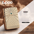 Zippo Armor khắc  biểu tượng của Kim tự tháp Ai Cập gắn Viên pha lê Swarovski
