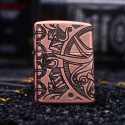 Zippo Armor khắc cao cấp 360  biểu tượng liên quan đến hàng hải  bao quanh cả 4 mặt - Mã SP: ZPC2411