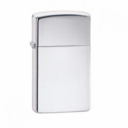 Bật Lửa Zippo Bản Nhỏ Vỏ Dày Mạ Chrome Bóng - SKU 1606 – Zippo Slim Armor High Polish Chrome - Mã SP: ZPC1259
