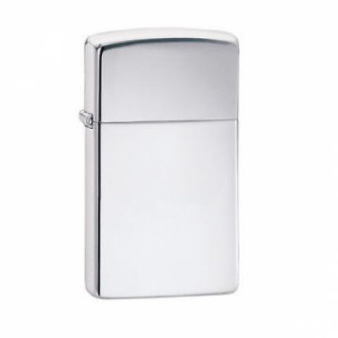 Bật Lửa Zippo Bản Nhỏ Vỏ Dày Mạ Chrome Bóng - SKU 1606 – Zippo Slim Armor High Polish Chrome