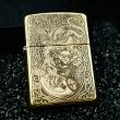 Zippo Chính Hãng Đồng Armor Khắc Tỳ Hưu Hoa Văn Đồng Xu Tinh Xảo Bản Khắc Siêu Sâu