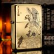 Zippo Chính Hãng Đồng Bóng Khắc Chim Ưng