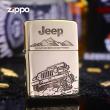 Zippo Chính Hãng Đồng Bóng Khắc Hình Xe Jeep Bản Amor  Giới Hạn 5000 mẫu
