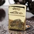 Zippo Chính Hãng Đồng Bóng Khắc Hình Xe Jeep Giới Hạn 5000 Mãu