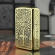 Zippo Chính Hãng Đồng Bóng Khắc Konstantin