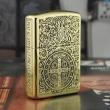 Zippo Chính Hãng Đồng Bóng Khắc Konstantin