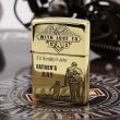 Zippo Chính Hãng Đồng Bóng Khắc Ngày Của Người Cha Vĩ Đại