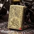 Zippo Chính Hãng Đồng Khắc 12 Con Giáp Tuổi Tuất