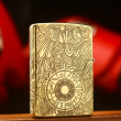 Zippo Chính Hãng Đồng Khắc Cung Hoàng Đạo Sư Tử