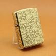 Zippo Chính Hãng Đồng Khắc Họa Tiết Arabesque Vỏ Dày Armor