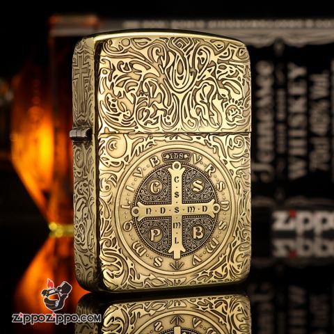 Zippo Chính Hãng Đồng Khăc Nổi Constantine  Phiên Bản 1941