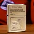 Zippo Chính Hãng Đồng Khối Khắc Logo Cô Gái Zippo