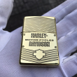 Zippo Chính Hãng Đồng Khối Khắc Logo Harley Davidson - Mẫu 1