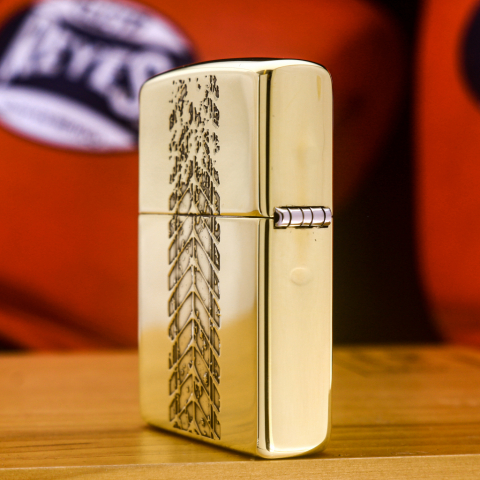Zippo Chính Hãng Đồng Khối Khắc Logo Xe Jeep
