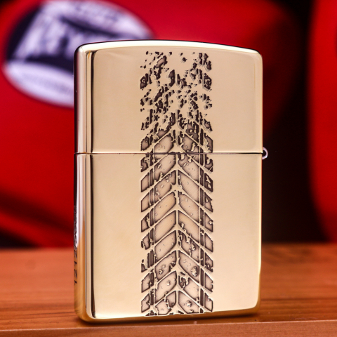 Zippo Chính Hãng Đồng Khối Khắc Logo Xe Jeep