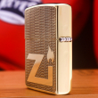 Zippo Chính Hãng Đồng Khối Khắc Logo Zippo ZI