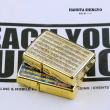 Zippo Chính Hãng Đồng Nguyên Khối Khắc Bát Nhã Tâm Kinh Khảm Trai Xanh