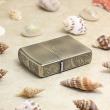 Zippo Chính Hãng Đồng Xanh Khắc Rồng Quanh Viền Vỏ Dày Armor Giới Hạn