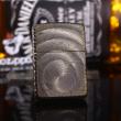 Zippo chính hãng khắc không gian 3 chiều Mạ Vàng bản Amor Ver 6