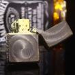 Zippo chính hãng khắc không gian 3 chiều Mạ Vàng bản Amor Ver 6
