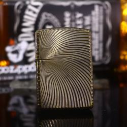 Zippo chính hãng khắc không gian 3 chiều Mạ Vàng bản Amor Ver 8 - Mã SP: ZPC2543
