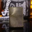 Zippo chính hãng khắc không gian 3 chiều Mạ Vàng bản Amor Ver 8