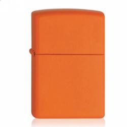 Bật Lửa Zippo Sơn Màu Cam - SKU 231 – Zippo Orange Matte - Mã SP: ZPC0283