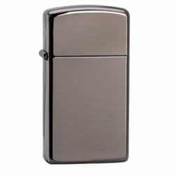 Bật Lửa Zippo Bản Nhỏ Sơn Màu Đen Xám Khói- SKU 20492 – Zippo Slim® Black Ice® - Mã SP: ZPC1273
