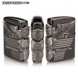 Zippo Chính Hãng Màu Đen Khối Hình Động Cơ Harley Davidson Bên Sườn