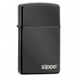 Bật Lửa Zippo Bản Nhỏ Sơn Màu Đen Đậm - Logo Zippo SKU 28123ZL – Zippo Slim Ebony With Zippo Logo