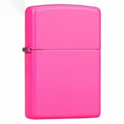 Bật Lửa Zippo Sơn Màu Hồng Neon - SKU 28886 – Zippo Neon Pink Matte - Mã SP: ZPC1257