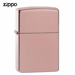 Bật Lửa Zippo Sơn Màu Vàng Hồng - Logo Zippo SKU 49190ZL – Zippo High Polish Rose Gold Zippo Logo - Mã SP: ZPC2894