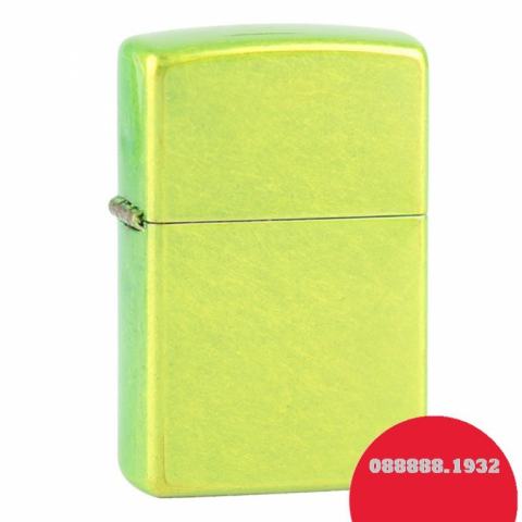 Bật Lửa Zippo Sơn Màu Xanh Nõn Chuối - SKU 24513 – Zippo Lurid