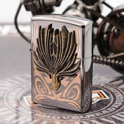 Zippo Chính Hãng Phiên Bản Hàn Quốc FEATHER ICE - Mã SP: ZPC1195