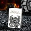 Zippo Chính Hãng Phiên Bản Harley Davidson Chim Ưng Live To Ride Màu Bạc