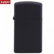 Bật Lửa Zippo Bản Nhỏ Sơn Màu Đen - SKU 1618 – Zippo Slim Black Matte