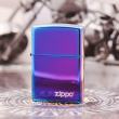 Bật Lửa Zippo Sơn Màu Xanh Ánh Tím - Logo Zippo SKU 29899ZL – Zippo High Polish Indigo Zippo Logo