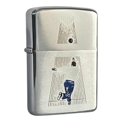 Zippo chủ đề bowing sản xuất 1968 - Mã SP: ZPC4257-1